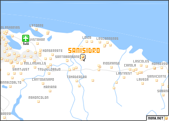 map of San Isidro