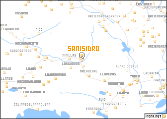 map of San Isidro