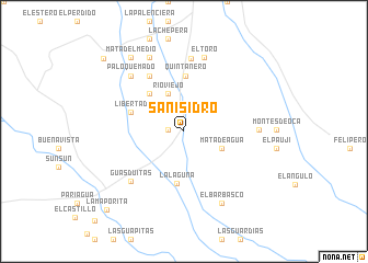 map of San Isidro