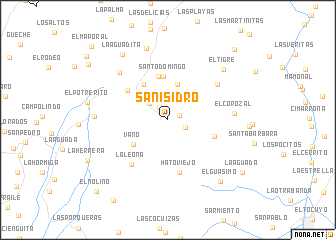 map of San Isidro