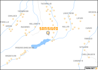 map of San Isidro