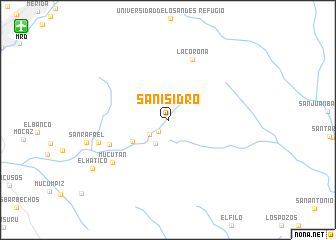 map of San Isidro