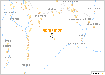 map of San Isidro