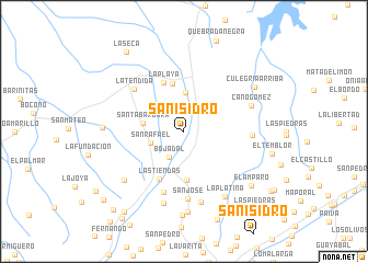 map of San Isidro