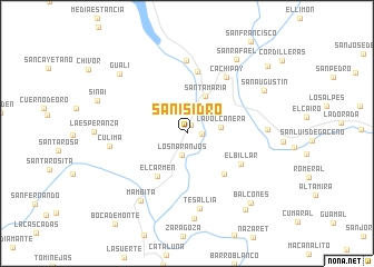 map of San Isidro