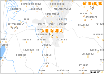 map of San Isidro