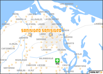 map of San Isidro