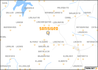 map of San Isidro