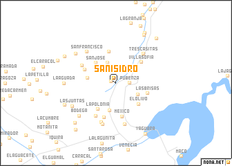 map of San Isidro