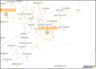 map of San Isidro