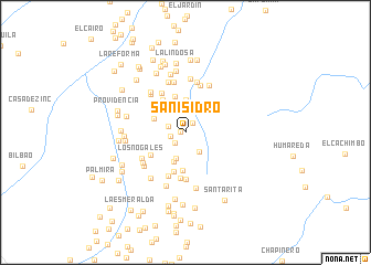 map of San Isidro