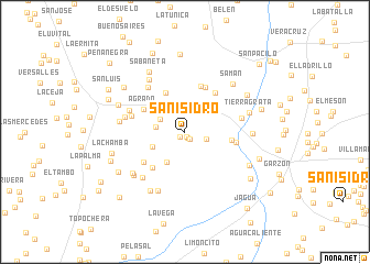 map of San Isidro