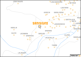 map of San Isidro