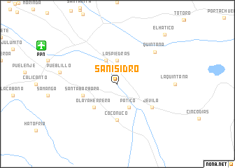 map of San Isidro