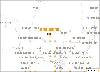 map of San Isidro