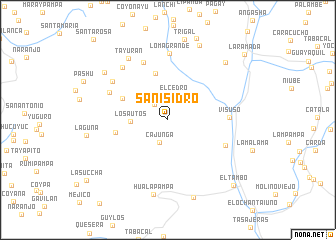 map of San Isidro