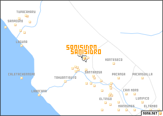 map of San Isidro