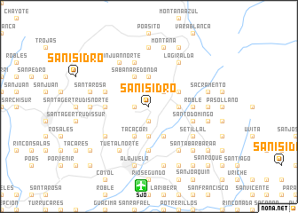 map of San Isidro