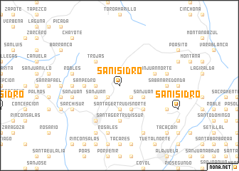 map of San Isidro