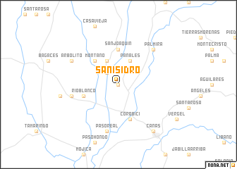 map of San Isidro