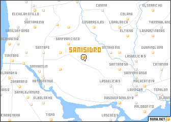 map of San Isidro