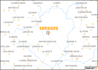 map of San Isidro