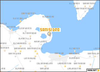 map of San Isidro