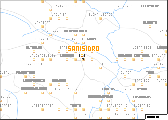 map of San Isidro