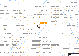 map of San Isidro