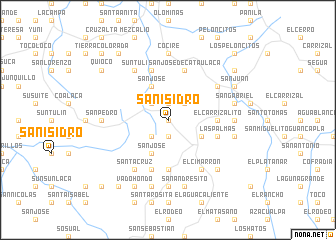 map of San Isidro