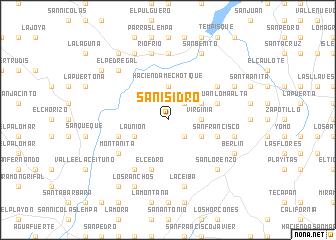 map of San Isidro