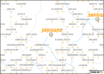 map of San Isidro