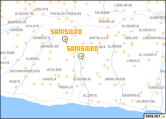 map of San Isidro