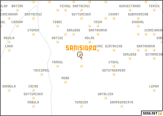 map of San Isidro