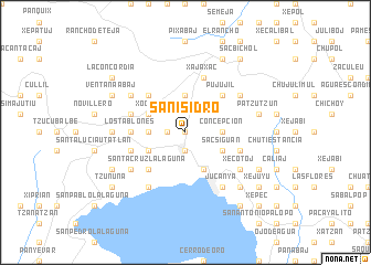 map of San Isidro