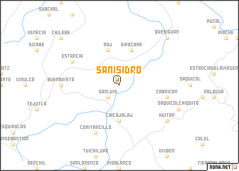 map of San Isidro