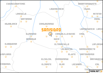 map of San Isidro