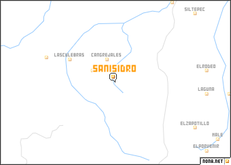 map of San Isidro