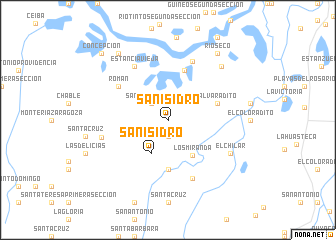 map of San Isidro