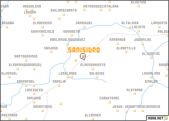 map of San Isidro