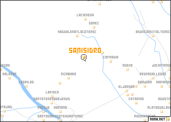 map of San Isidro