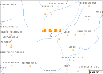 map of San Isidro