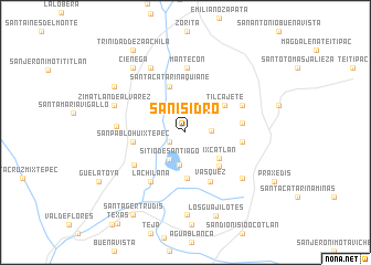 map of San Isidro