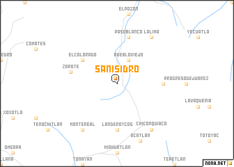 map of San Isidro