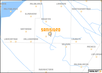 map of San Isidro