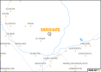 map of San Isidro