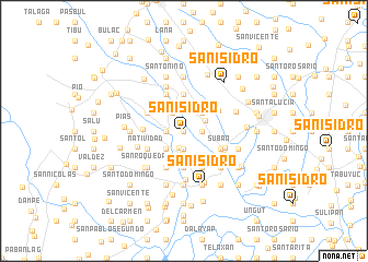 map of San Isidro