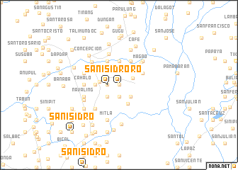 map of San Isidro