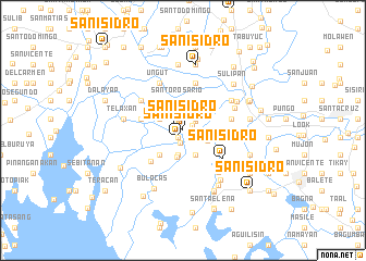 map of San Isidro