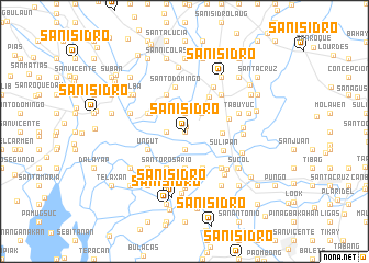 map of San Isidro